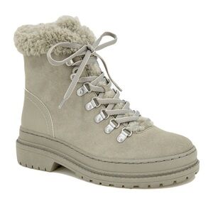 Splendid Yvonne New Women's Size 9.5 Suede Laced Hiking Boots Combat Outdoors